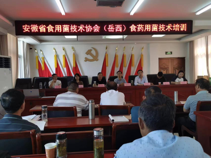 鄉(xiāng)村振興，產業(yè)先行——岳西縣溫泉鎮(zhèn)食藥用菌技術培訓班成功舉辦